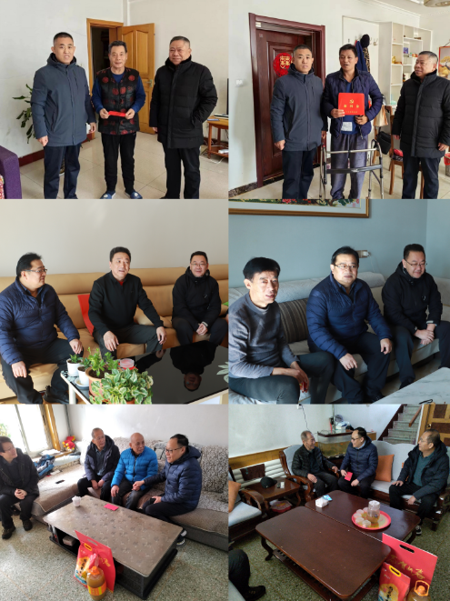 春節(jié)將至，宏河集團黨委走訪慰問老干部、困難黨員職工2